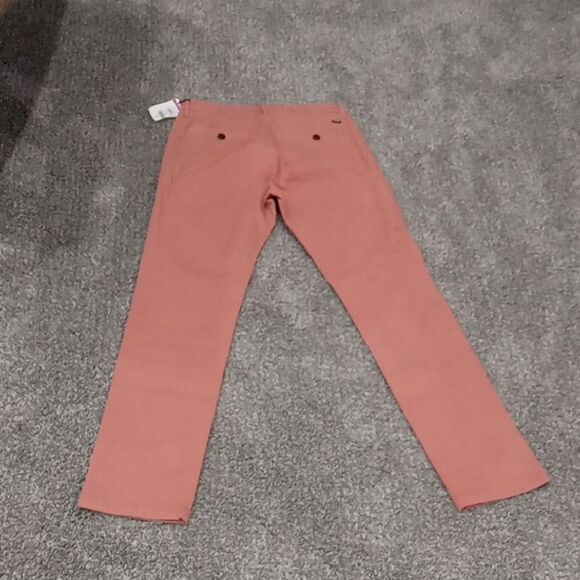 Citizens Of Humanity London Slim Tapered Chino Pants In Tangerine. Size 28 NWT - Picture 4 of 6